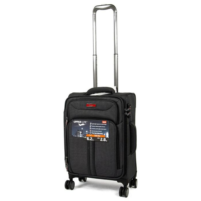 Чемодан IT Luggage (36x58x23/28 см APPLAUD/Grey-Black S IT12-2457-08-S-M246 купить недорого в Ты Купи
