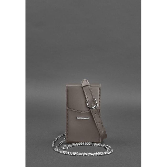 Жіноча шкіряна сумка поясна / кроссбоді BlankNote Mini Темно-Бежева (BN-BAG-38-1-beige) купити недорого в Ти Купи