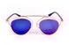 Солнцезащитные зеркальные женские очки Glasses 9010-4