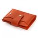 Шкіряний жіночий гаманець Classik DR. BOND WN-23-15 orange