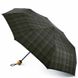 Механический мужской зонт Fulton G868 Hackney-2 Charcoal Check (Темно-серая клетка)