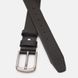 Мужской кожаный ремень Borsa Leather V1115DPL04-black