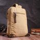 Чоловічий рюкзак з тканини Vintage 22185, Бежевий