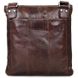 Чоловіча шкіряна сумка Vintage 14091 Коричневий