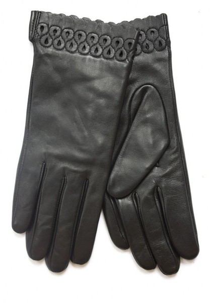 Рукавички жіночі чорні шкіряні сенсорні 949s3 L Shust Gloves купити недорого в Ти Купи