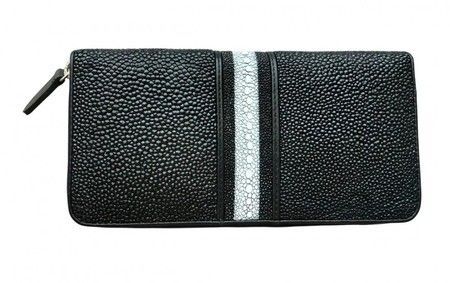 Кошелек из натуральной кожи крокодила Ekzotic Leather stw30_7 купить недорого в Ты Купи