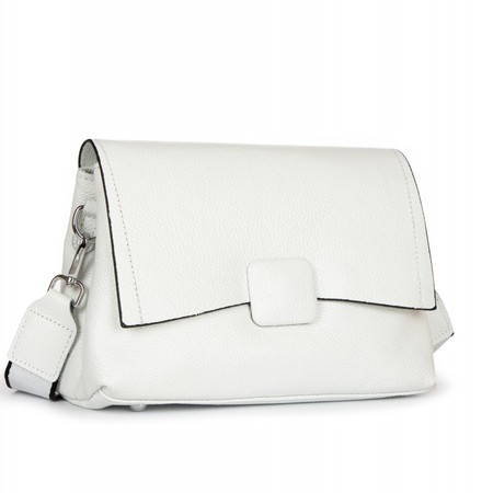 Женская кожаная сумка классическая ALEX RAI 99115 white купить недорого в Ты Купи