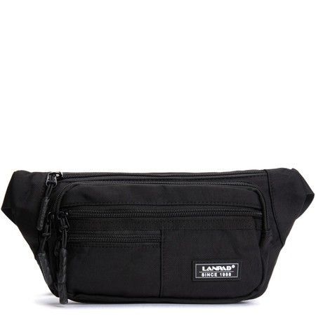 Мужская сумка на пояс Lanpad A83033 black купить недорого в Ты Купи