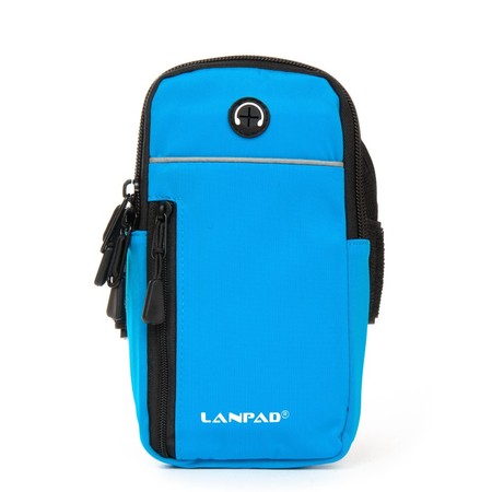 Мужская сумка на пояс-руку Lanpad 36011 sky blue купить недорого в Ты Купи