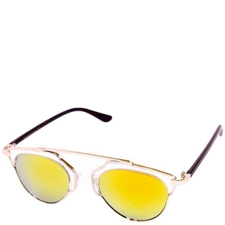Солнцезащитные зеркальные женские очки Glasses 9010-5 купить недорого в Ты Купи