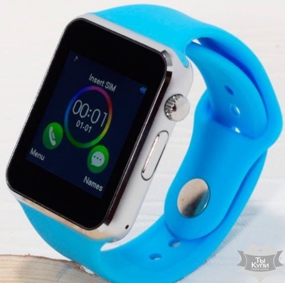 Смарт-часы Smart A1 Turbo Blue (5038) купить недорого в Ты Купи