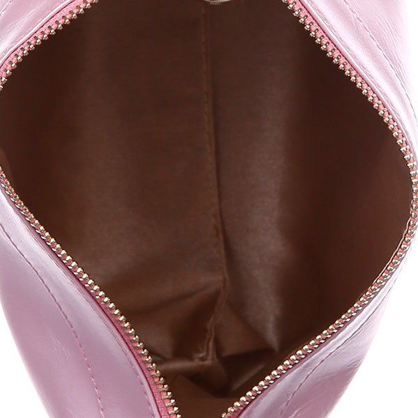 Женская кожаная светло-розовая косметичка Valenta ВК22235 купить недорого в Ты Купи