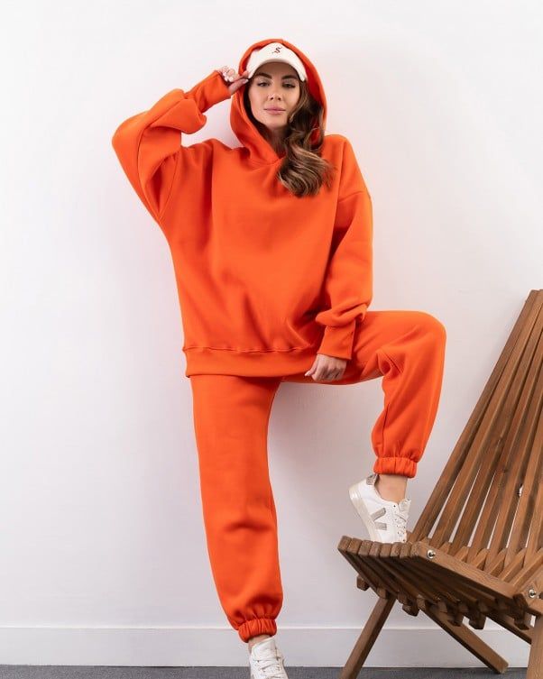 Спортивные костюмы ISSA PLUS 14274 M оранжевый купить недорого в Ты Купи