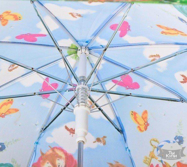 Детский зонт-трость облегченный полуавтомат ZEST купить недорого в Ты Купи