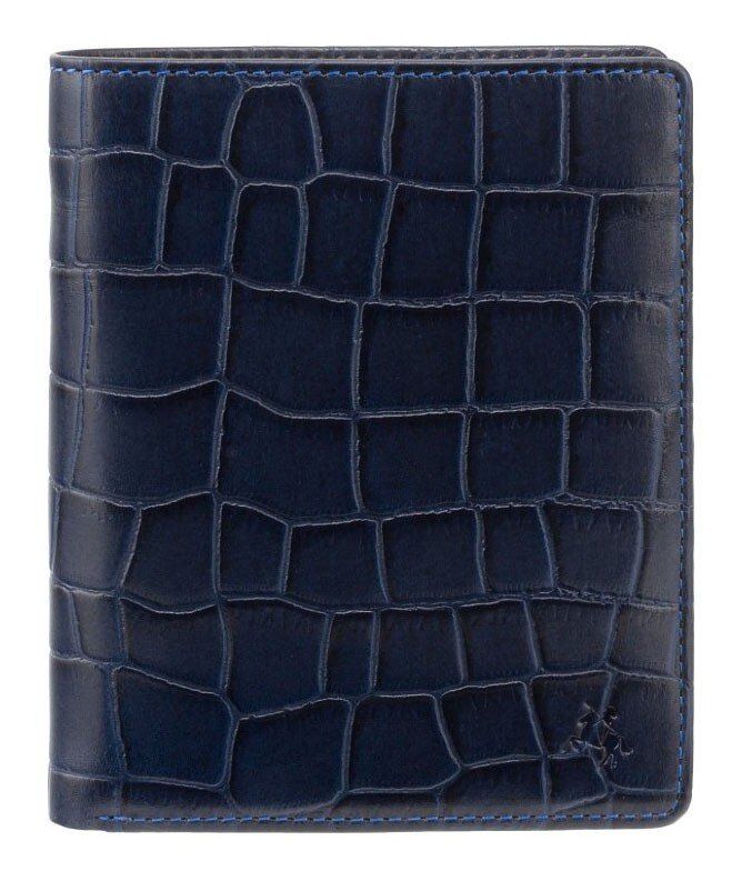 Шкіряний чоловічий гаманець з RFID захистом Visconti cr93 blue купити недорого в Ти Купи