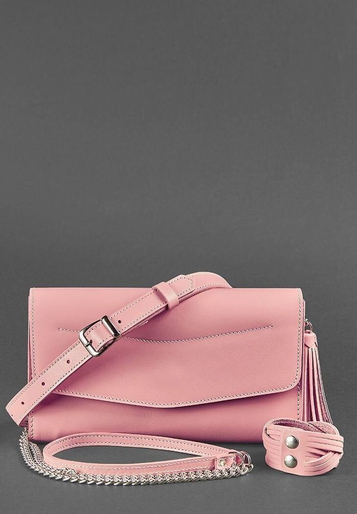Жіноча сумка BlankNote «Еліс» bn-bag-7-pink-peach купити недорого в Ти Купи