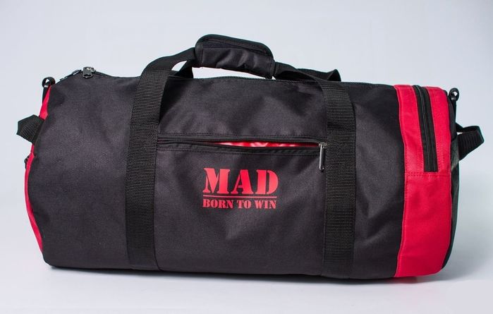 Спортивная черно-красная сумка-тубус MAD S4L8001 40L купить недорого в Ты Купи