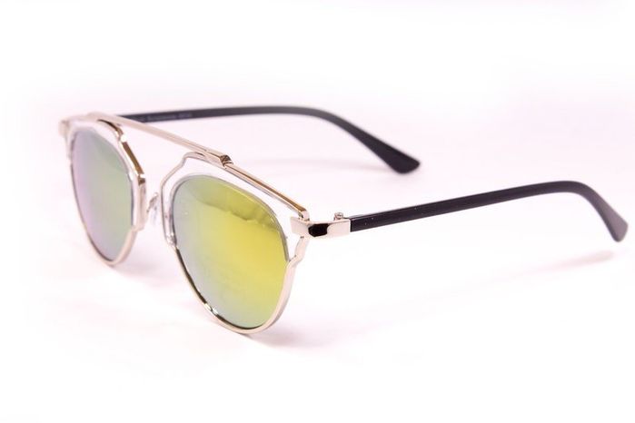 Солнцезащитные зеркальные женские очки Glasses 9010-5 купить недорого в Ты Купи