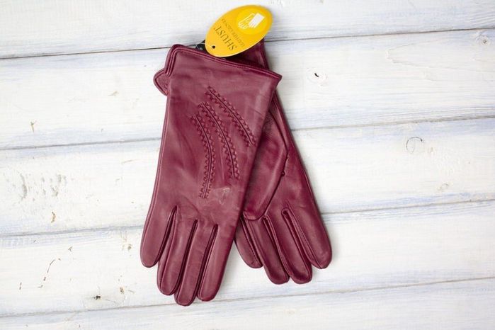 Женские кожаные перчатки Shust Gloves 852 купить недорого в Ты Купи