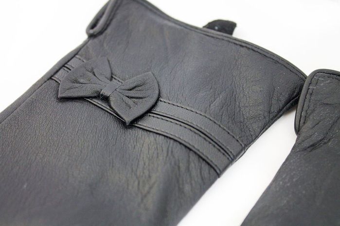 Женские кожаные сенсорные перчатки Shust Gloves 377 купить недорого в Ты Купи