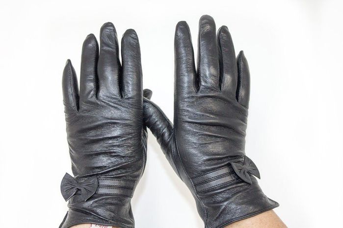 Жіночі шкіряні сенсорні рукавички Shust Gloves 377 купити недорого в Ти Купи