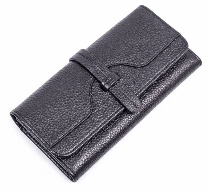 Жіночий шкіряний чорний гаманець Classic Valenta ХР4581 купити недорого в Ти Купи