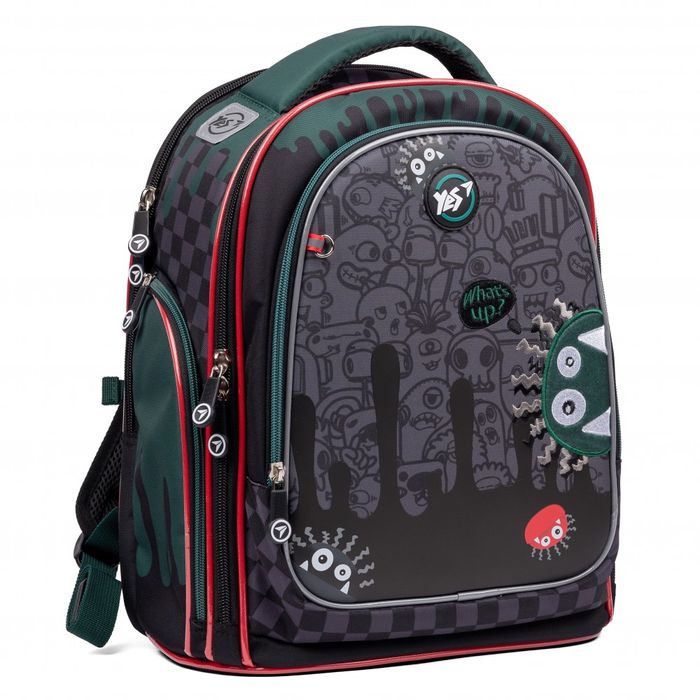 Рюкзак школьный для младших классов YES S-84 Monsters купить недорого в Ты Купи