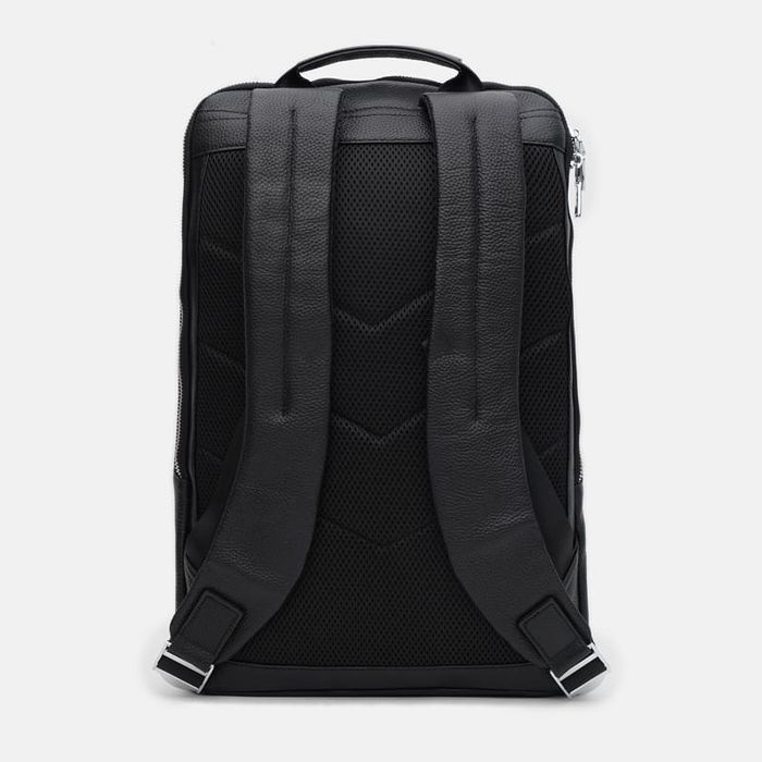 Чоловік шкіряний рюкзак Ricco Grande K16475bl-black купити недорого в Ти Купи