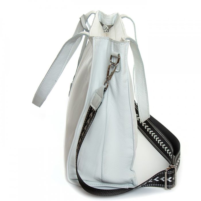 Жіноча шкіряна сумка ALEX RAI 3173-9 white купити недорого в Ти Купи