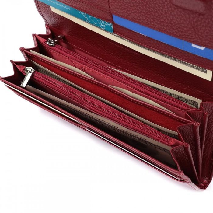 Жіночий лаковий шкіряний гаманець ST Leather 22717 купити недорого в Ти Купи