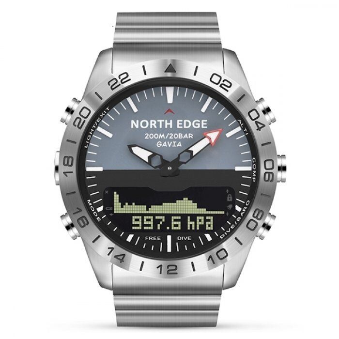 Чоловічі наручні годинники NORTH EDGE GAVIA 20BAR 9991 купити недорого в Ти Купи