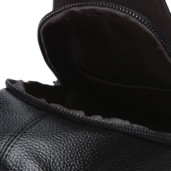 Мужской рюкзак кожаный Keizer K15038-black купить недорого в Ты Купи