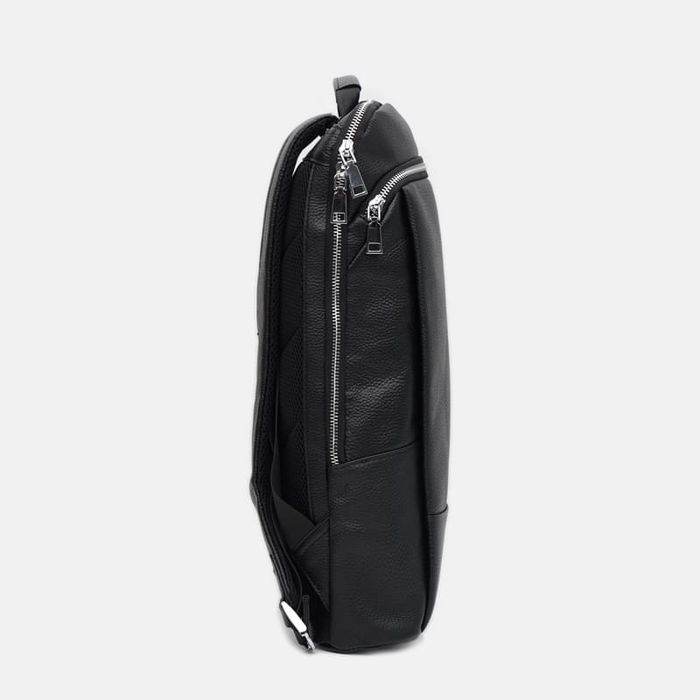 Мужской кожаный рюкзак Ricco Grande K16475bl-black купить недорого в Ты Купи