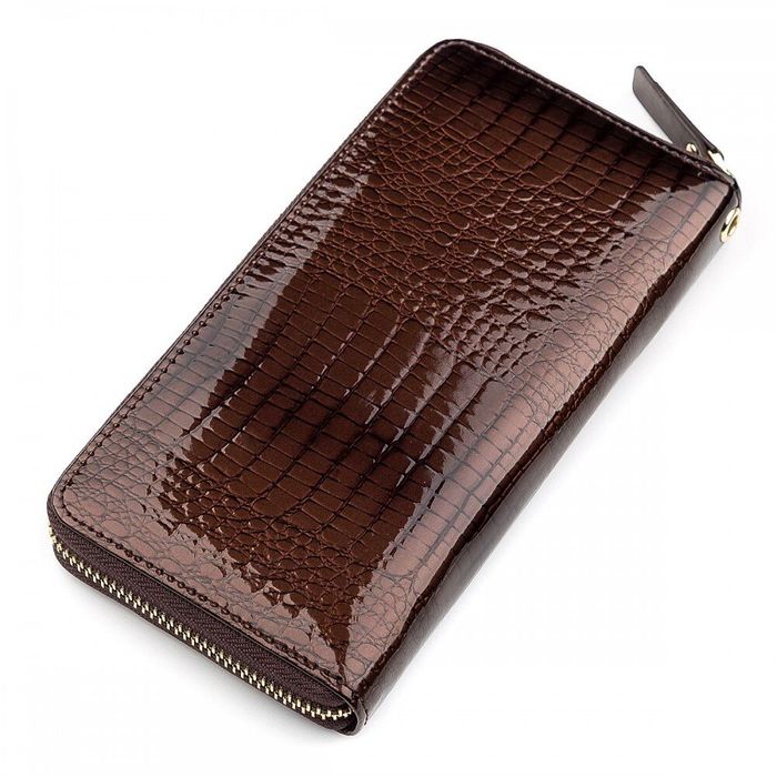 Кошелек из натуральной кожи ST Leather 18398 (S4001A) Коричневый купить недорого в Ты Купи
