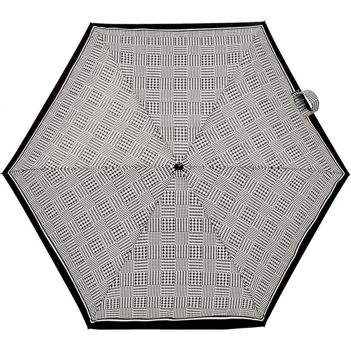 Механический женский зонт Fulton Tiny-2 L501 Classics- Prince Of Wales Check (Гусиные лапки) купить недорого в Ты Купи