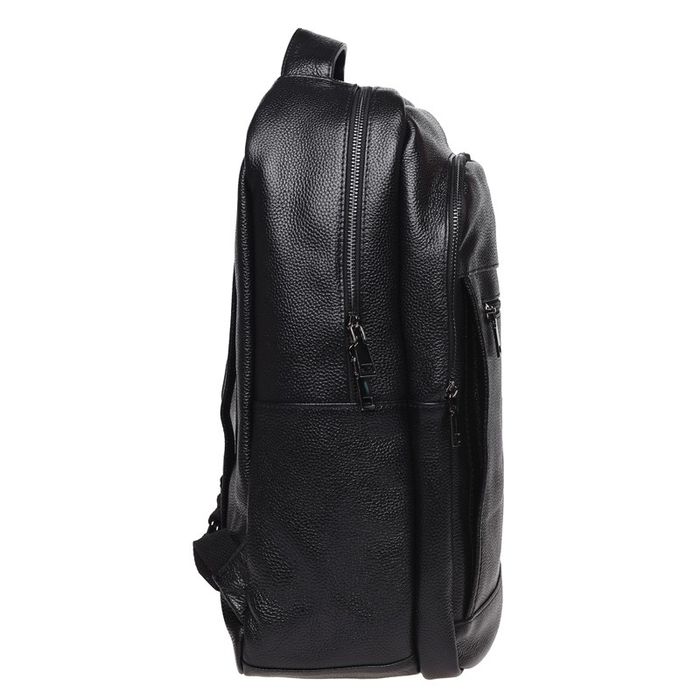 Мужской кожаный рюкзак Keizer k1336-black купить недорого в Ты Купи