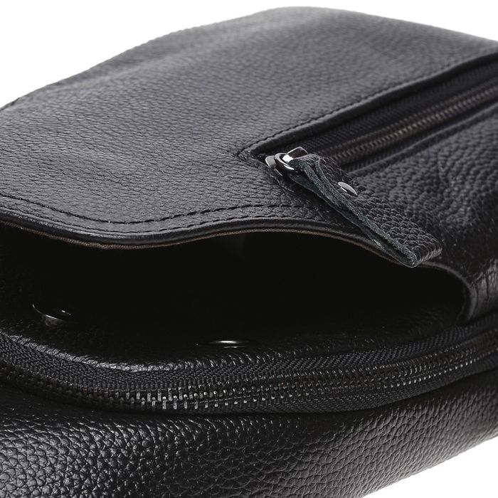 Мужской рюкзак кожаный Keizer K15038-black купить недорого в Ты Купи