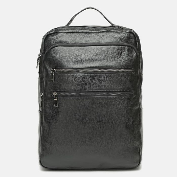 Мужской кожаный рюкзак Keizer K1519-black купить недорого в Ты Купи