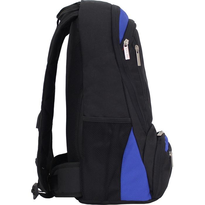 Рюкзак для ноутбука Bagland 23 л. черный/электрик (0012066) купить недорого в Ты Купи