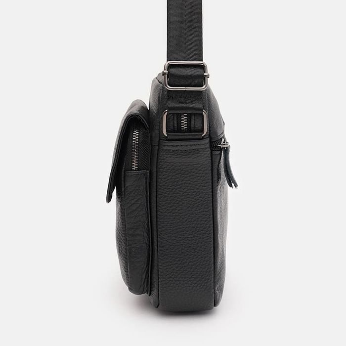 Мужская кожаная сумка Keizer K12005bl-black купить недорого в Ты Купи