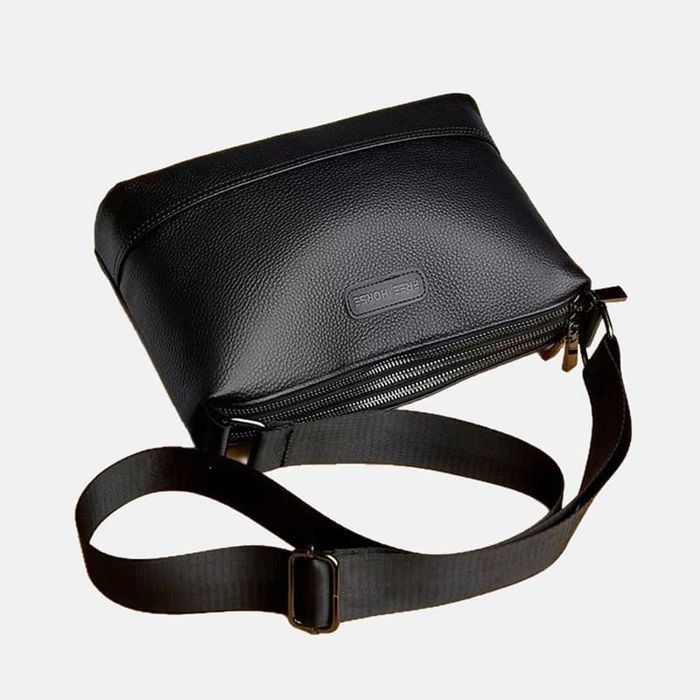Сумка жіноча Borsa Leather k12511bl-black купити недорого в Ти Купи