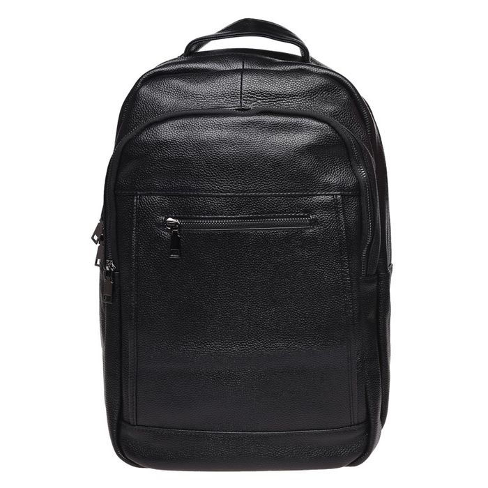 Чоловік шкіряний рюкзак Keizer k1336-black купити недорого в Ти Купи