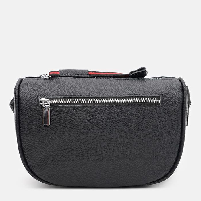 Жіноча шкіряна сумка Borsa Leather K120172bl-black купити недорого в Ти Купи
