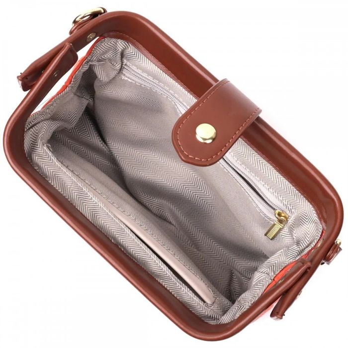 Молодіжна жіноча шкіряна сумка через плече Vintage 22424 купити недорого в Ти Купи