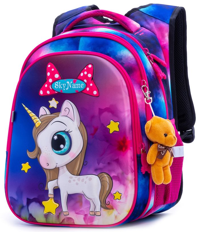 Набір шкільний для дівчинки рюкзак Winner /SkyName R1-013 + сумка для взуття (пенал у подарунок) купити недорого в Ти Купи