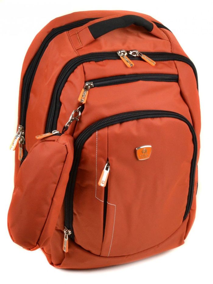 Міський помаранчевий рюкзак з поліестеру Power In Eavas 5142 red купити недорого в Ти Купи