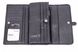 Жіночий шкіряний чорний гаманець Classic Valenta ХР4581
