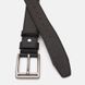 Мужской кожаный ремень Borsa Leather V1125DPL03-black