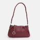 Жіноча шкіряна сумка Borsa Leather K15001w-bordo