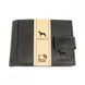 Англійський шкіряний чоловічий гаманець Ridgeback JBNC 34 Black (Чорний), Чорний